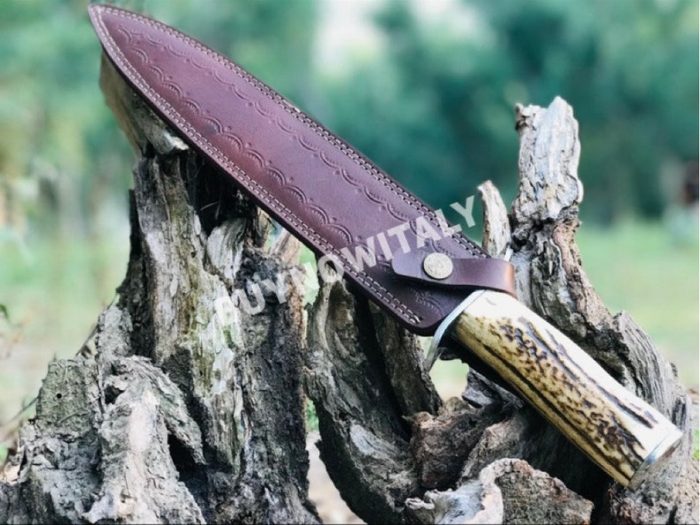 Custom Handmade D2 Carbon Steel Bowie knife