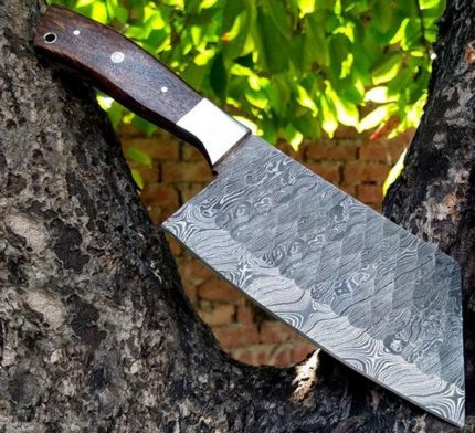 Handmade Damascus Steel Chef knife, Meat Cleaver, Butcher knife