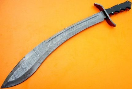 Handmade Damascus Kukri knife 26 Inches