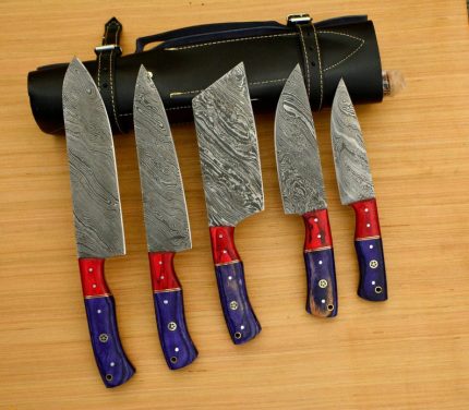 Custom Handmade Chopper knives Set For kitchen & Dining