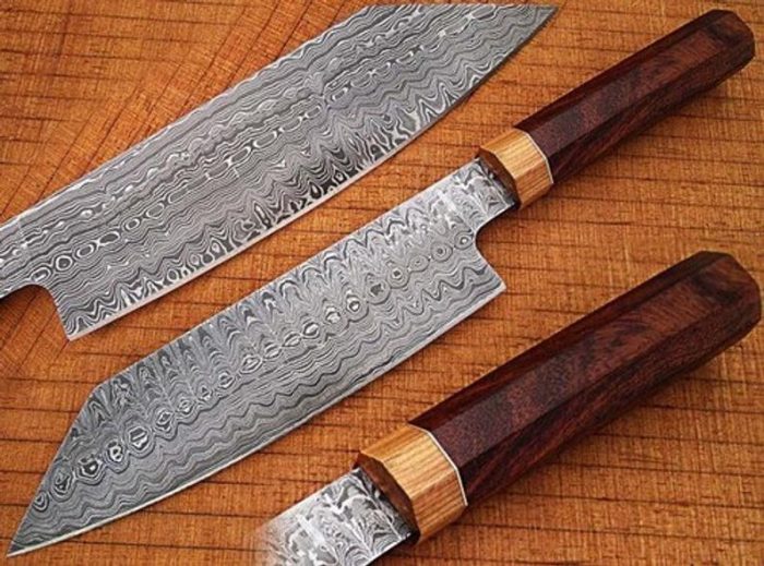 Handmade Damascus Kitchen Chef Knife Beautiful Chef Knife