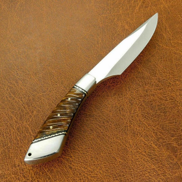 Custom Handmade D2 Steel Hunting Survival Bowie Knife